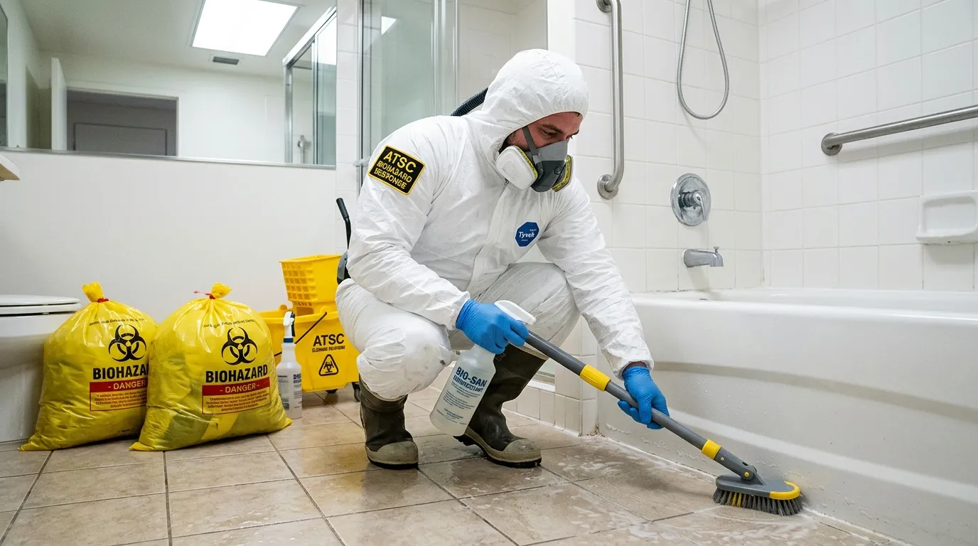 Decontamination equipment deployed for Blood Cleanup in Sturgis